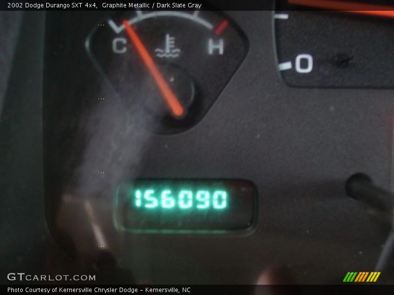 Graphite Metallic / Dark Slate Gray 2002 Dodge Durango SXT 4x4
