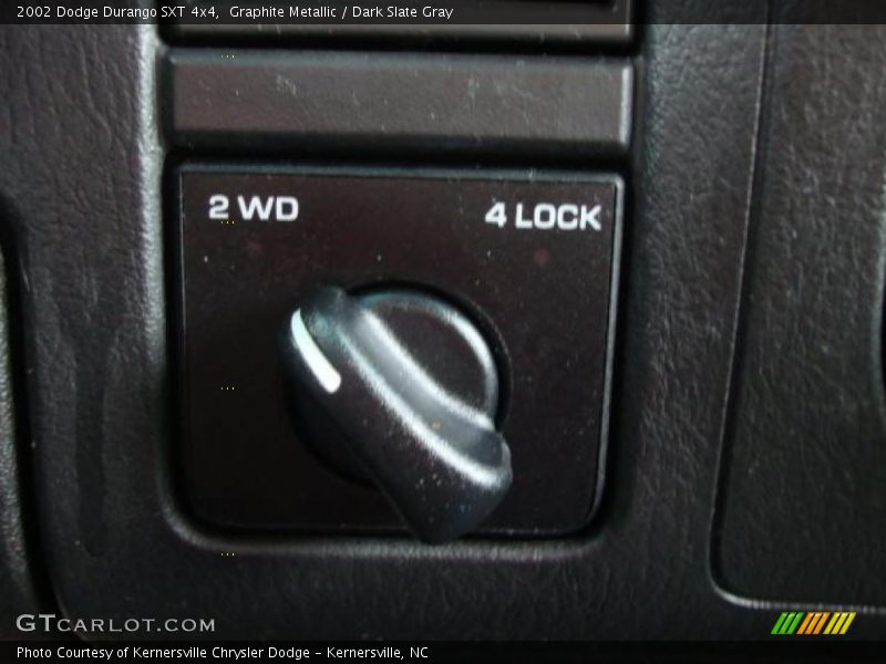 Controls of 2002 Durango SXT 4x4