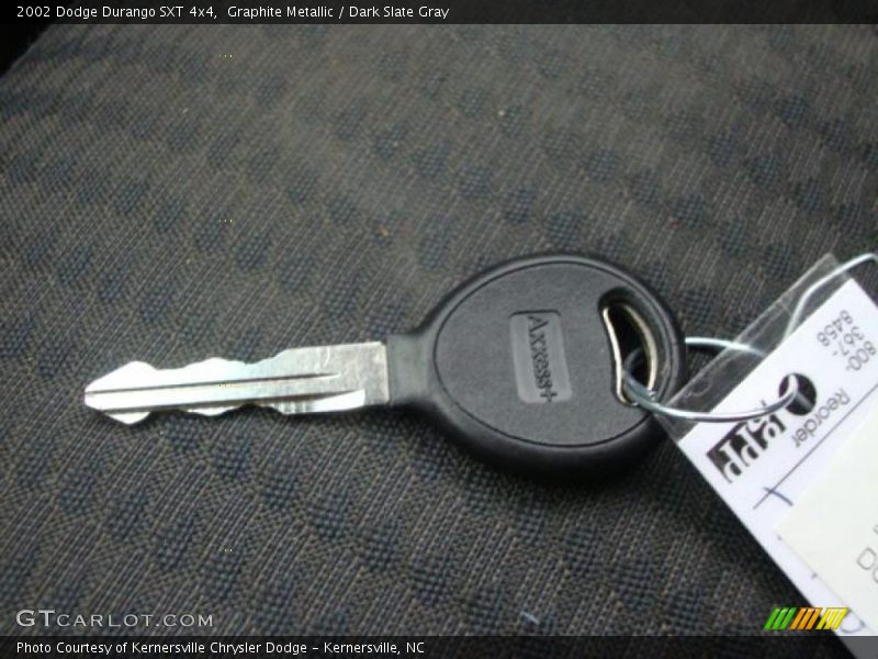 Graphite Metallic / Dark Slate Gray 2002 Dodge Durango SXT 4x4