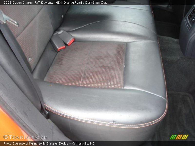 HEMI Orange Pearl / Dark Slate Gray 2008 Dodge Charger R/T Daytona