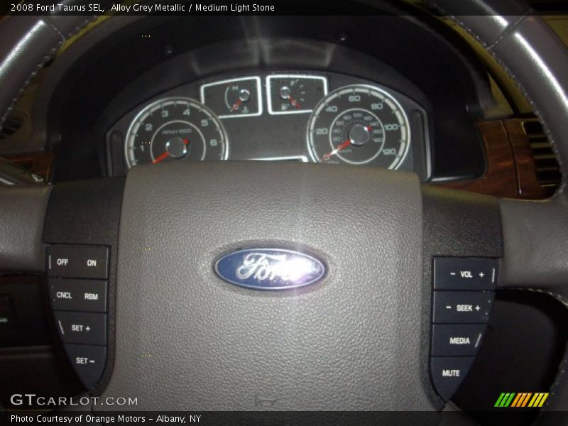 Alloy Grey Metallic / Medium Light Stone 2008 Ford Taurus SEL