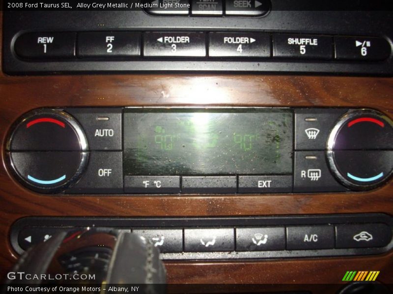 Alloy Grey Metallic / Medium Light Stone 2008 Ford Taurus SEL