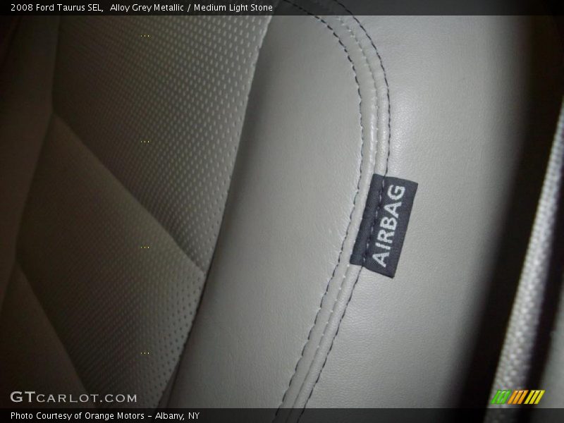 Alloy Grey Metallic / Medium Light Stone 2008 Ford Taurus SEL