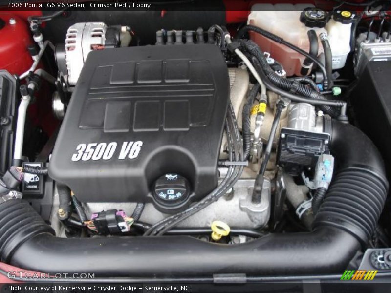  2006 G6 V6 Sedan Engine - 3.5 Liter OHV 12-Valve V6