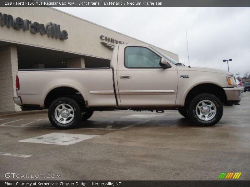 Light Prairie Tan Metallic / Medium Prairie Tan 1997 Ford F150 XLT Regular Cab 4x4
