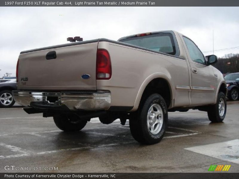 Light Prairie Tan Metallic / Medium Prairie Tan 1997 Ford F150 XLT Regular Cab 4x4