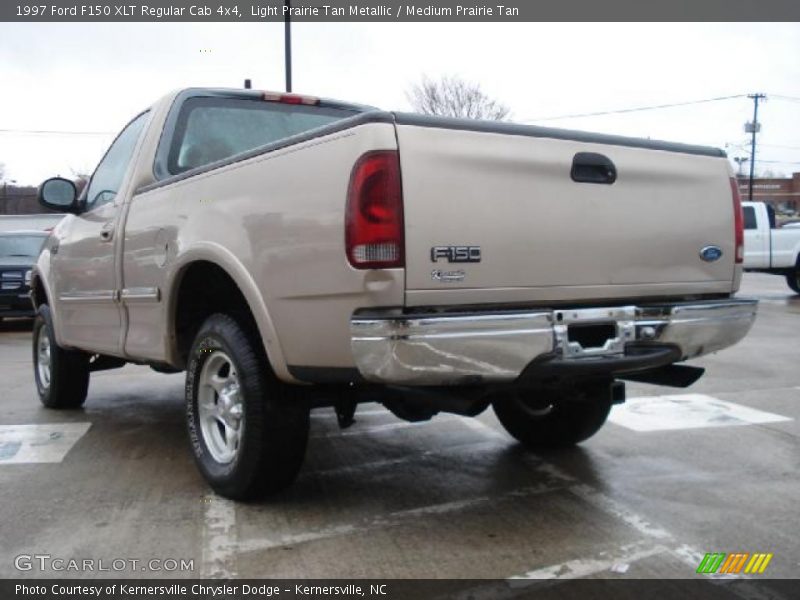 Light Prairie Tan Metallic / Medium Prairie Tan 1997 Ford F150 XLT Regular Cab 4x4