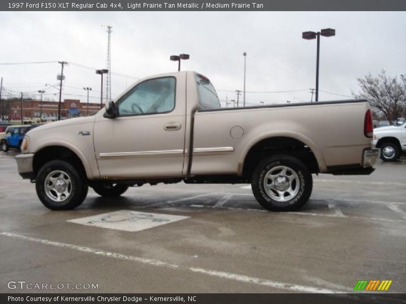  1997 F150 XLT Regular Cab 4x4 Light Prairie Tan Metallic