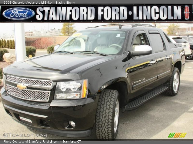 Black / Ebony 2008 Chevrolet Avalanche LTZ 4x4