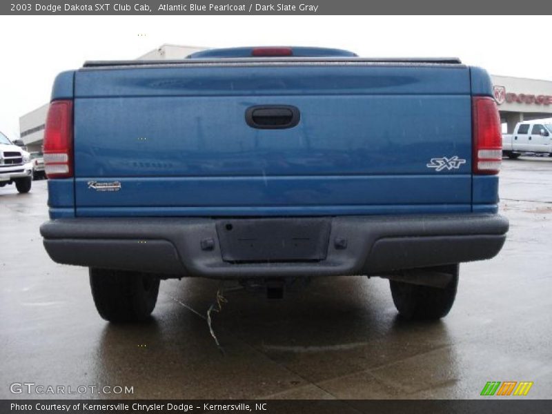 Atlantic Blue Pearlcoat / Dark Slate Gray 2003 Dodge Dakota SXT Club Cab