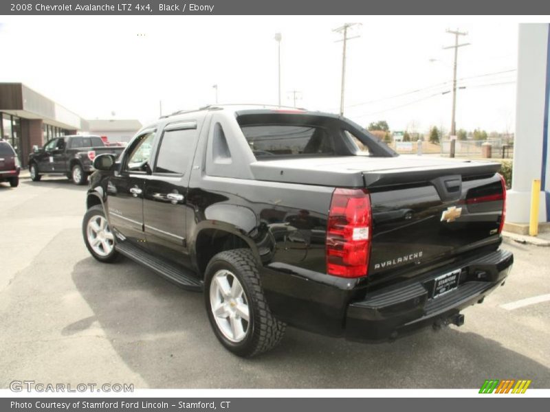 Black / Ebony 2008 Chevrolet Avalanche LTZ 4x4