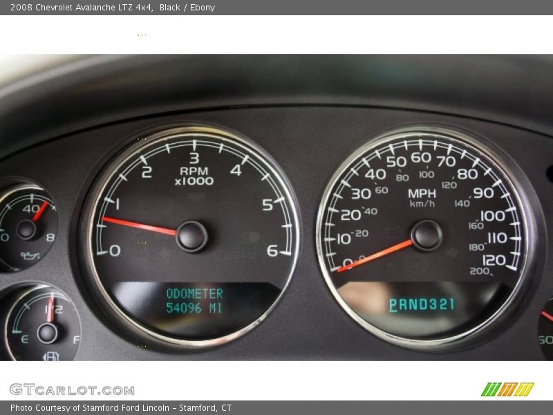 Black / Ebony 2008 Chevrolet Avalanche LTZ 4x4