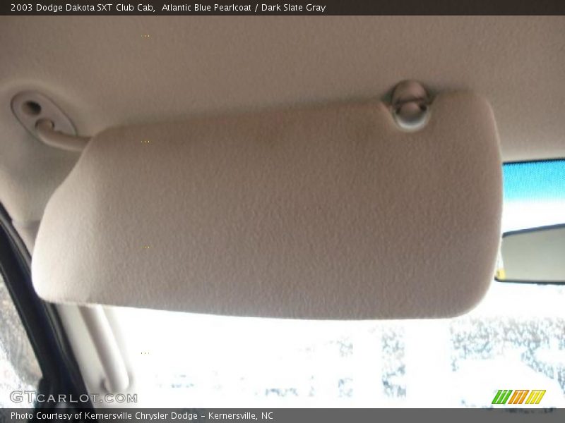 Atlantic Blue Pearlcoat / Dark Slate Gray 2003 Dodge Dakota SXT Club Cab