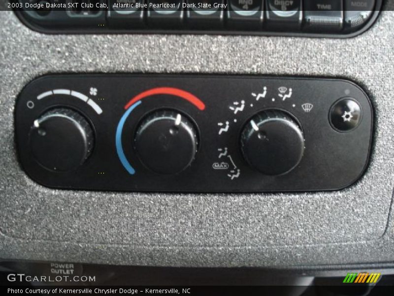 Atlantic Blue Pearlcoat / Dark Slate Gray 2003 Dodge Dakota SXT Club Cab