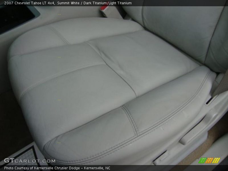 Summit White / Dark Titanium/Light Titanium 2007 Chevrolet Tahoe LT 4x4