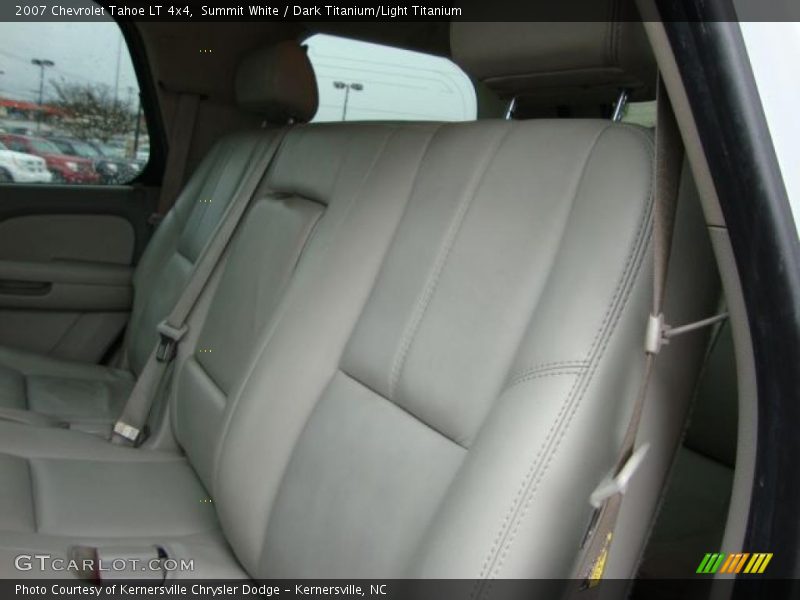 Summit White / Dark Titanium/Light Titanium 2007 Chevrolet Tahoe LT 4x4