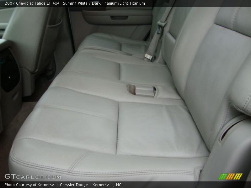 Summit White / Dark Titanium/Light Titanium 2007 Chevrolet Tahoe LT 4x4