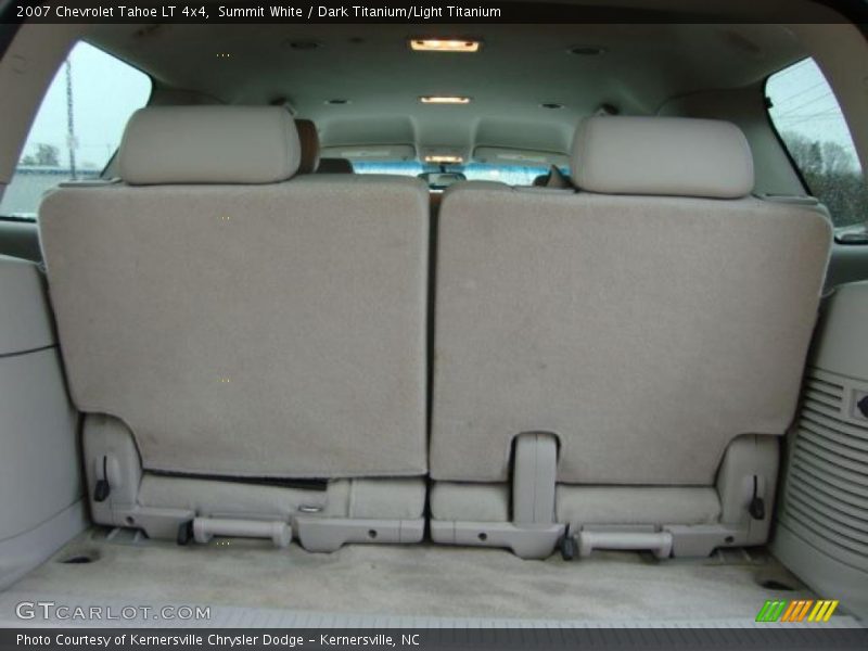 Summit White / Dark Titanium/Light Titanium 2007 Chevrolet Tahoe LT 4x4