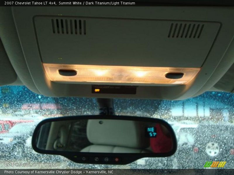 Summit White / Dark Titanium/Light Titanium 2007 Chevrolet Tahoe LT 4x4