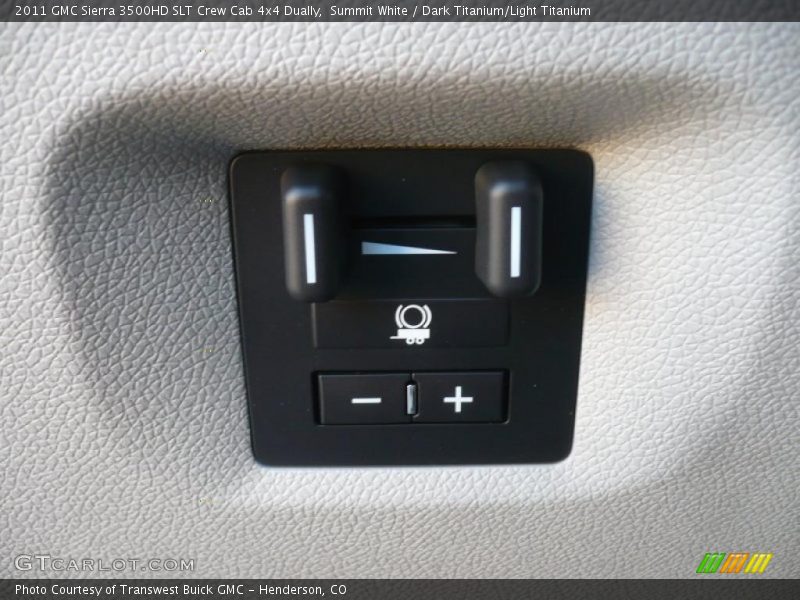 Summit White / Dark Titanium/Light Titanium 2011 GMC Sierra 3500HD SLT Crew Cab 4x4 Dually