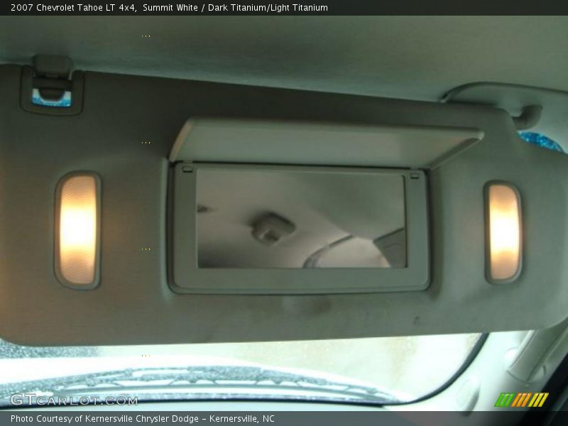 Summit White / Dark Titanium/Light Titanium 2007 Chevrolet Tahoe LT 4x4