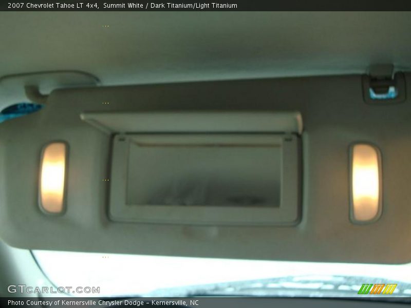Summit White / Dark Titanium/Light Titanium 2007 Chevrolet Tahoe LT 4x4