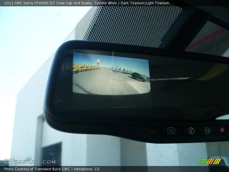 Summit White / Dark Titanium/Light Titanium 2011 GMC Sierra 3500HD SLT Crew Cab 4x4 Dually