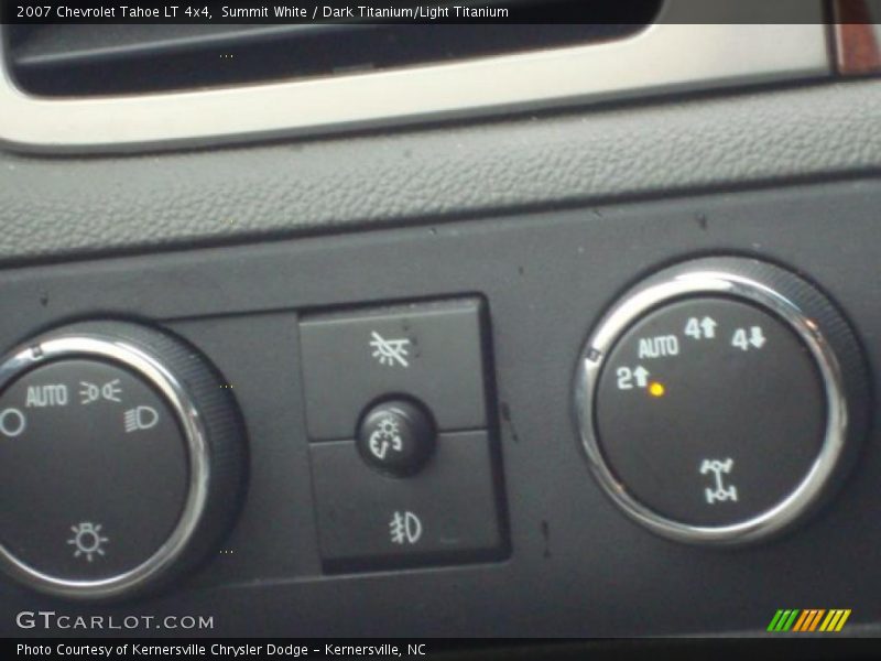 Summit White / Dark Titanium/Light Titanium 2007 Chevrolet Tahoe LT 4x4