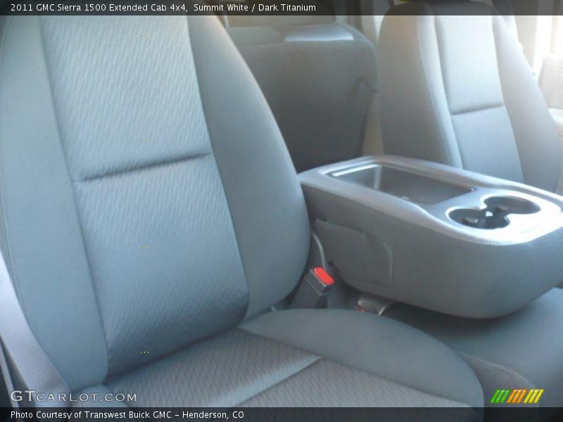 Summit White / Dark Titanium 2011 GMC Sierra 1500 Extended Cab 4x4