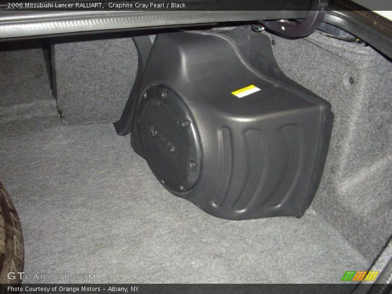Graphite Gray Pearl / Black 2006 Mitsubishi Lancer RALLIART