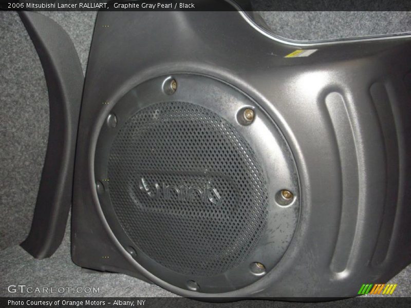 Graphite Gray Pearl / Black 2006 Mitsubishi Lancer RALLIART