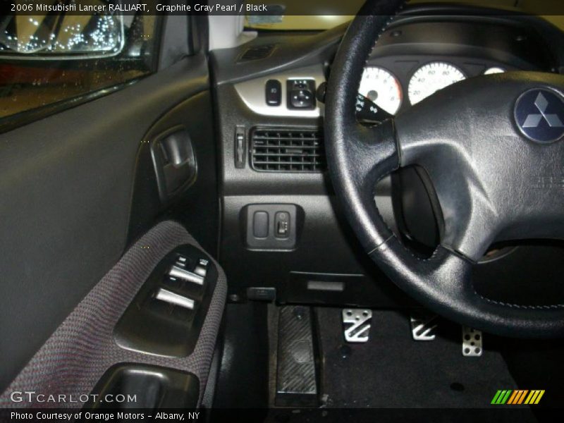 Graphite Gray Pearl / Black 2006 Mitsubishi Lancer RALLIART