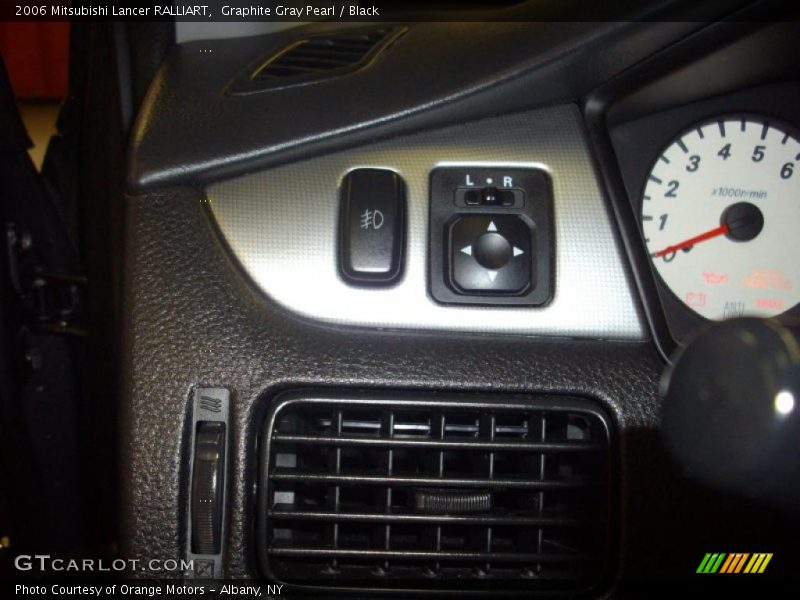 Graphite Gray Pearl / Black 2006 Mitsubishi Lancer RALLIART
