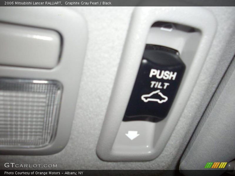 Graphite Gray Pearl / Black 2006 Mitsubishi Lancer RALLIART
