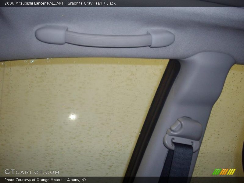 Graphite Gray Pearl / Black 2006 Mitsubishi Lancer RALLIART