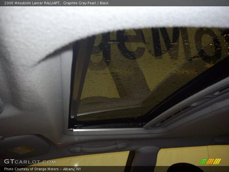 Graphite Gray Pearl / Black 2006 Mitsubishi Lancer RALLIART