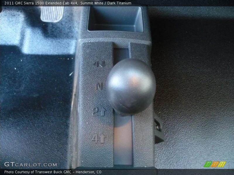 Summit White / Dark Titanium 2011 GMC Sierra 1500 Extended Cab 4x4