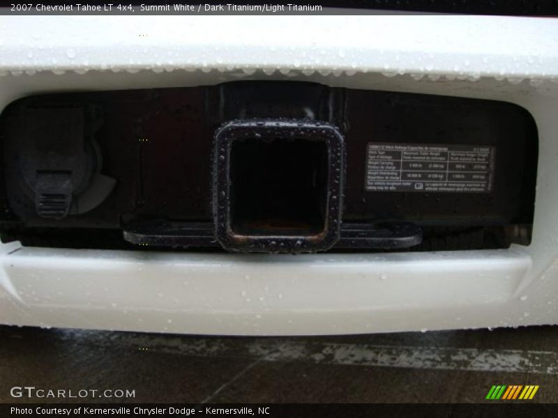 Summit White / Dark Titanium/Light Titanium 2007 Chevrolet Tahoe LT 4x4