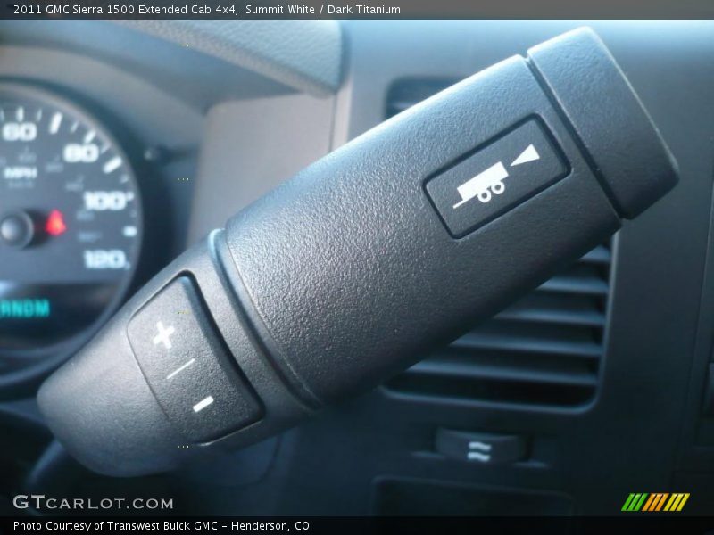 Summit White / Dark Titanium 2011 GMC Sierra 1500 Extended Cab 4x4