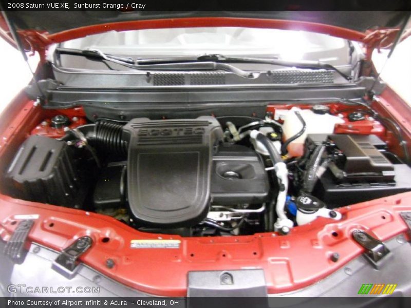 Sunburst Orange / Gray 2008 Saturn VUE XE