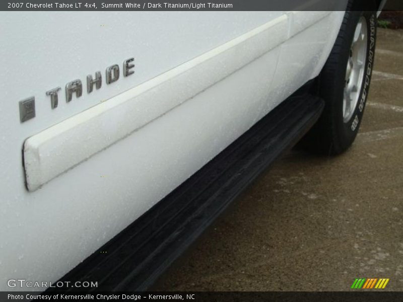 Summit White / Dark Titanium/Light Titanium 2007 Chevrolet Tahoe LT 4x4