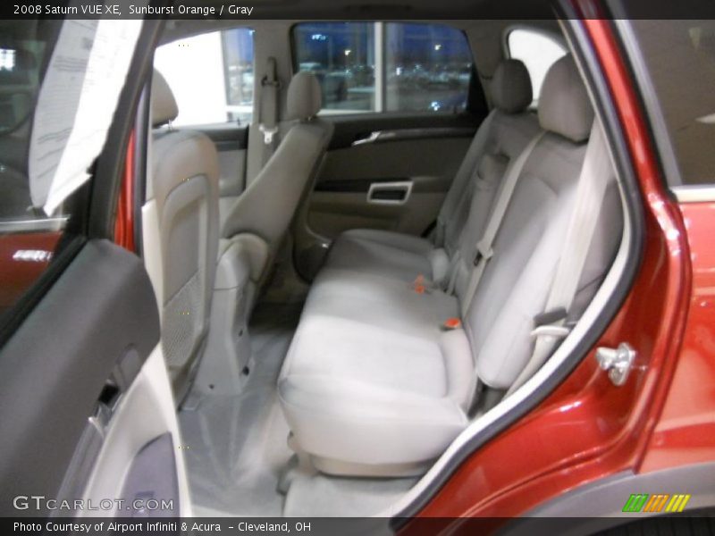 Sunburst Orange / Gray 2008 Saturn VUE XE