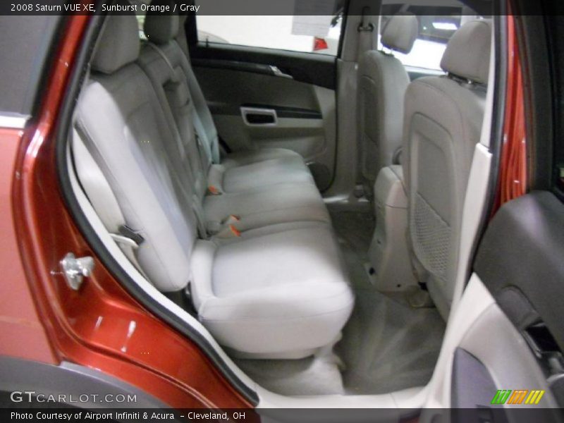 Sunburst Orange / Gray 2008 Saturn VUE XE
