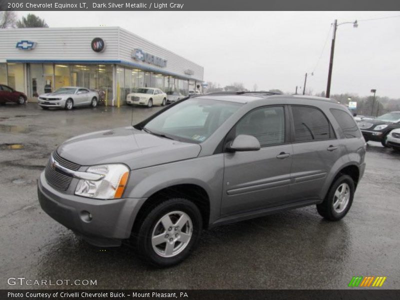 Dark Silver Metallic / Light Gray 2006 Chevrolet Equinox LT