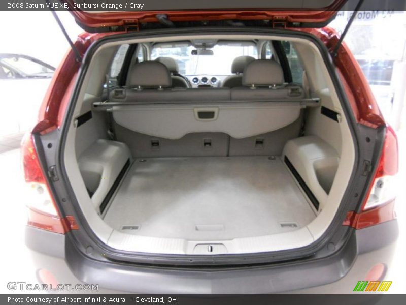 Sunburst Orange / Gray 2008 Saturn VUE XE