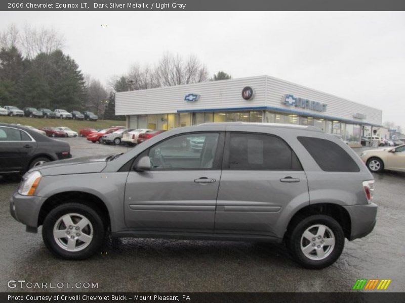 Dark Silver Metallic / Light Gray 2006 Chevrolet Equinox LT