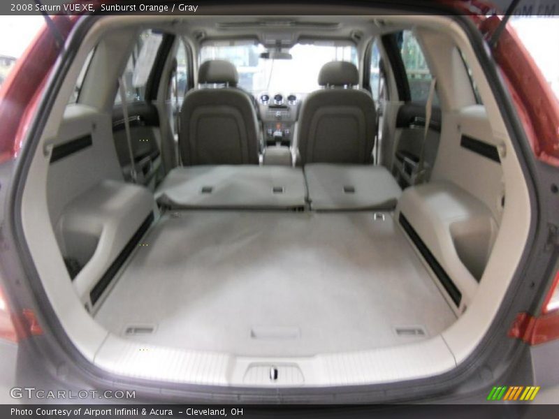 Sunburst Orange / Gray 2008 Saturn VUE XE