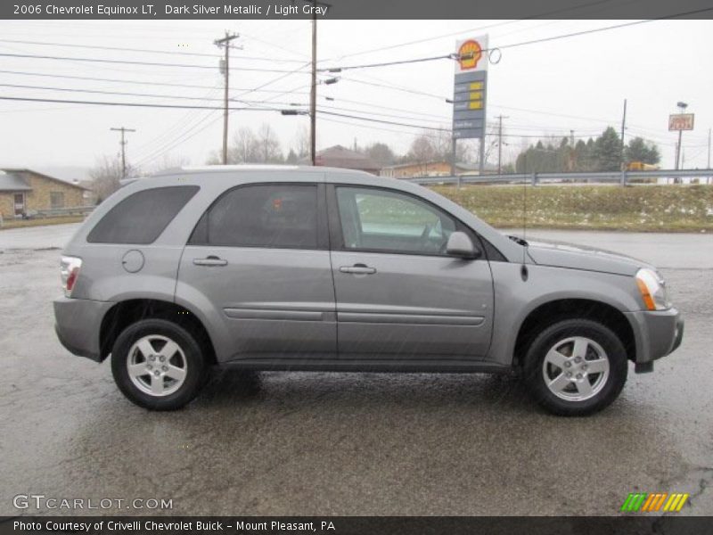 Dark Silver Metallic / Light Gray 2006 Chevrolet Equinox LT