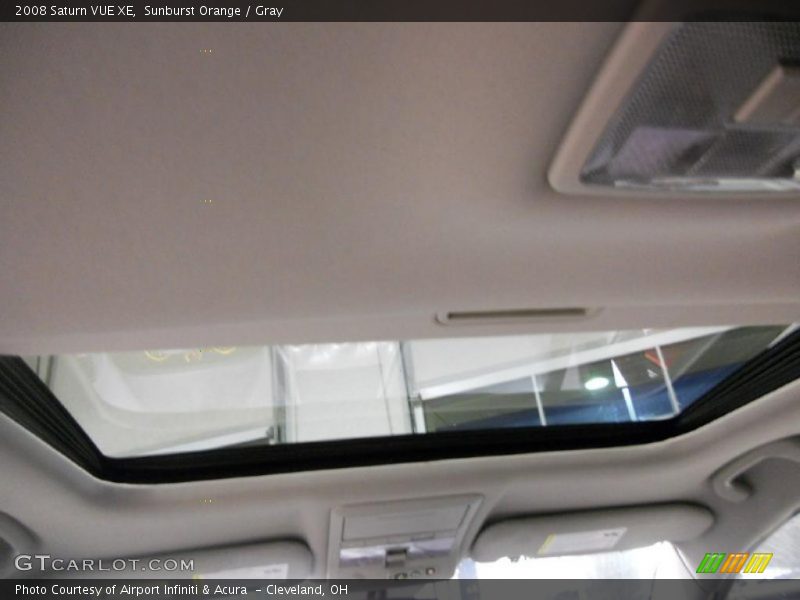 Sunburst Orange / Gray 2008 Saturn VUE XE
