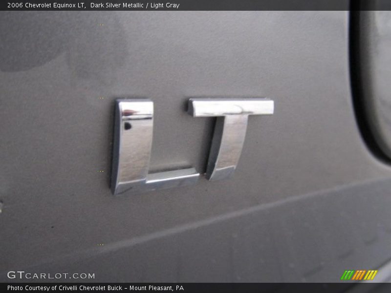 Dark Silver Metallic / Light Gray 2006 Chevrolet Equinox LT